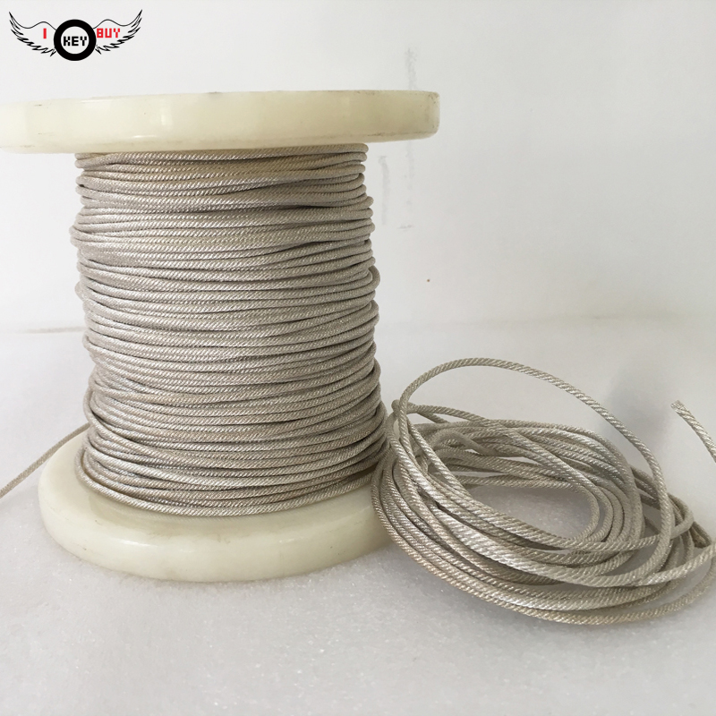 Copper Wire Roll - 5 M/partij 12/24/32/48 Streng Zilveren Luidsprekerreparatie