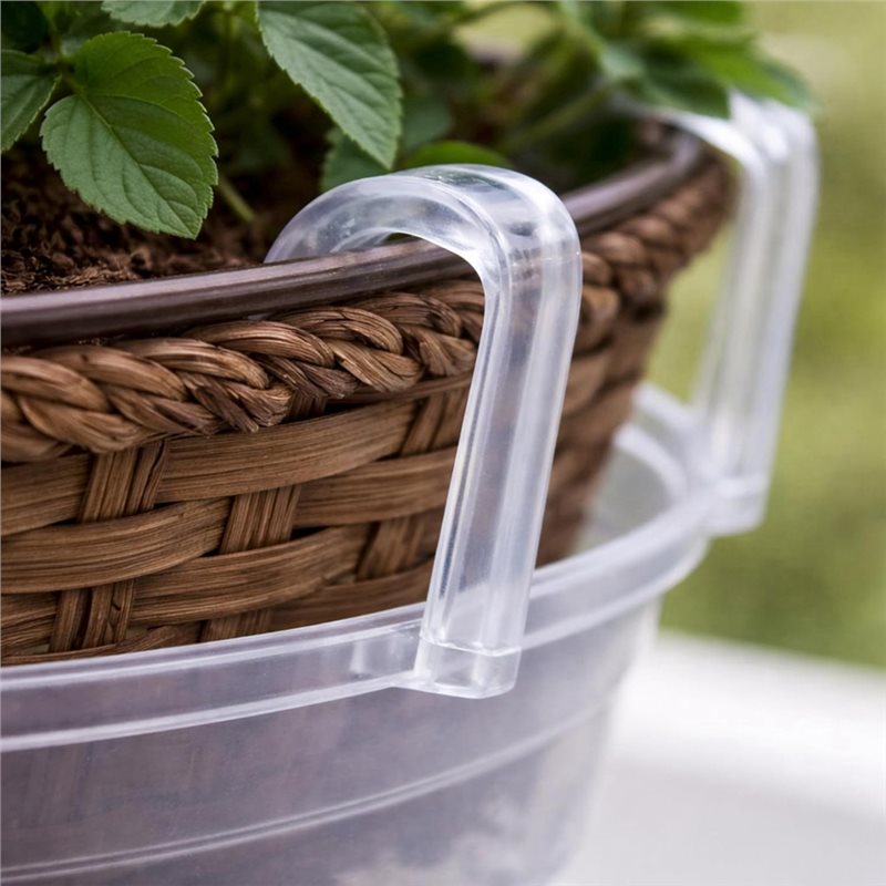 Drip Tray Saucer - Wateropvangbak Ronde, doorzichtige hangende mand, lekbak