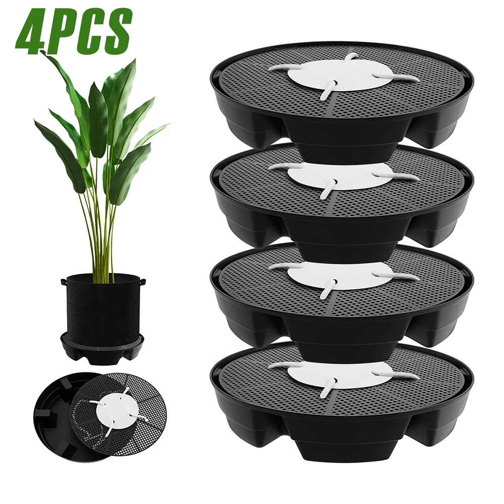 4 Stuks Bloempot Basis 2.8L Ze - Drip Tray Saucer recensie en prijs
