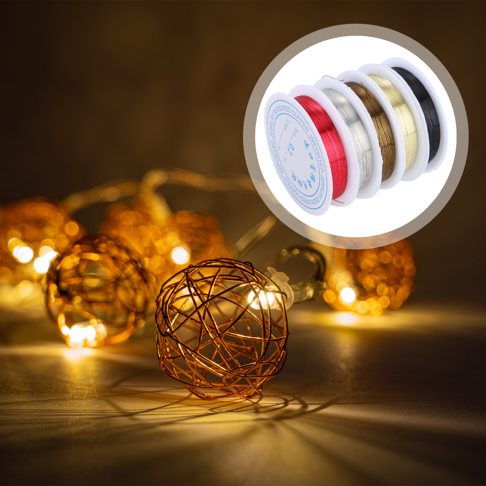 5 rollen 26 gauge koperdraad,  - Copper Wire Roll recensie en prijs