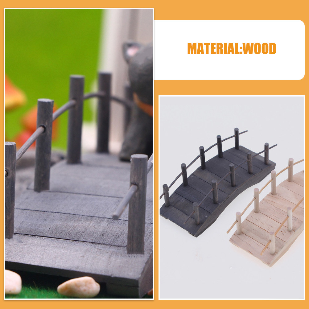 2 stuks miniatuur boogbrug, vi - Bonsai Garden Landscape Design recensie en prijs