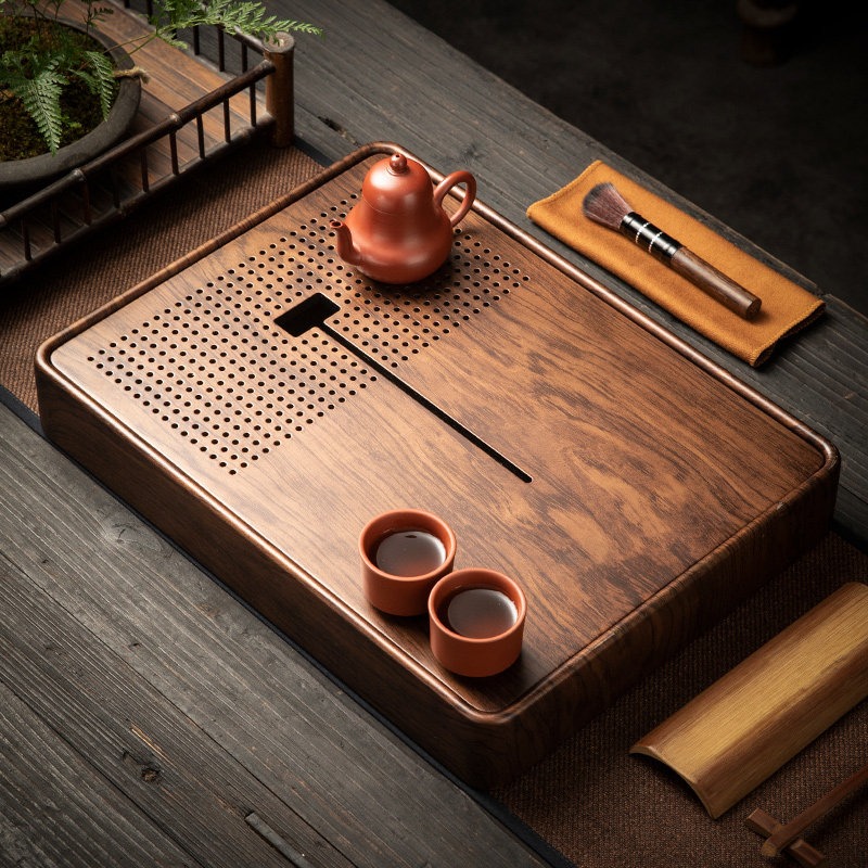 Rechthoekig bamboe theeblad me - Drip Tray Saucer recensie en prijs