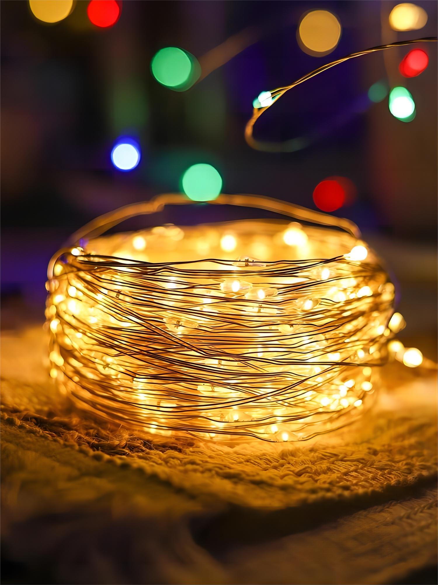 Warm Wit 5M 50LED Koperdraad L - Copper Wire Roll recensie en prijs